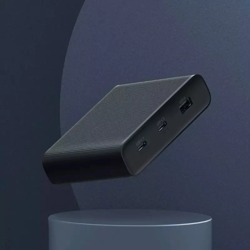 Оригинальное настольное зарядное устройство ZMI 65 Вт с 3 портами PD3.0 USB 2C1A для Android iOS