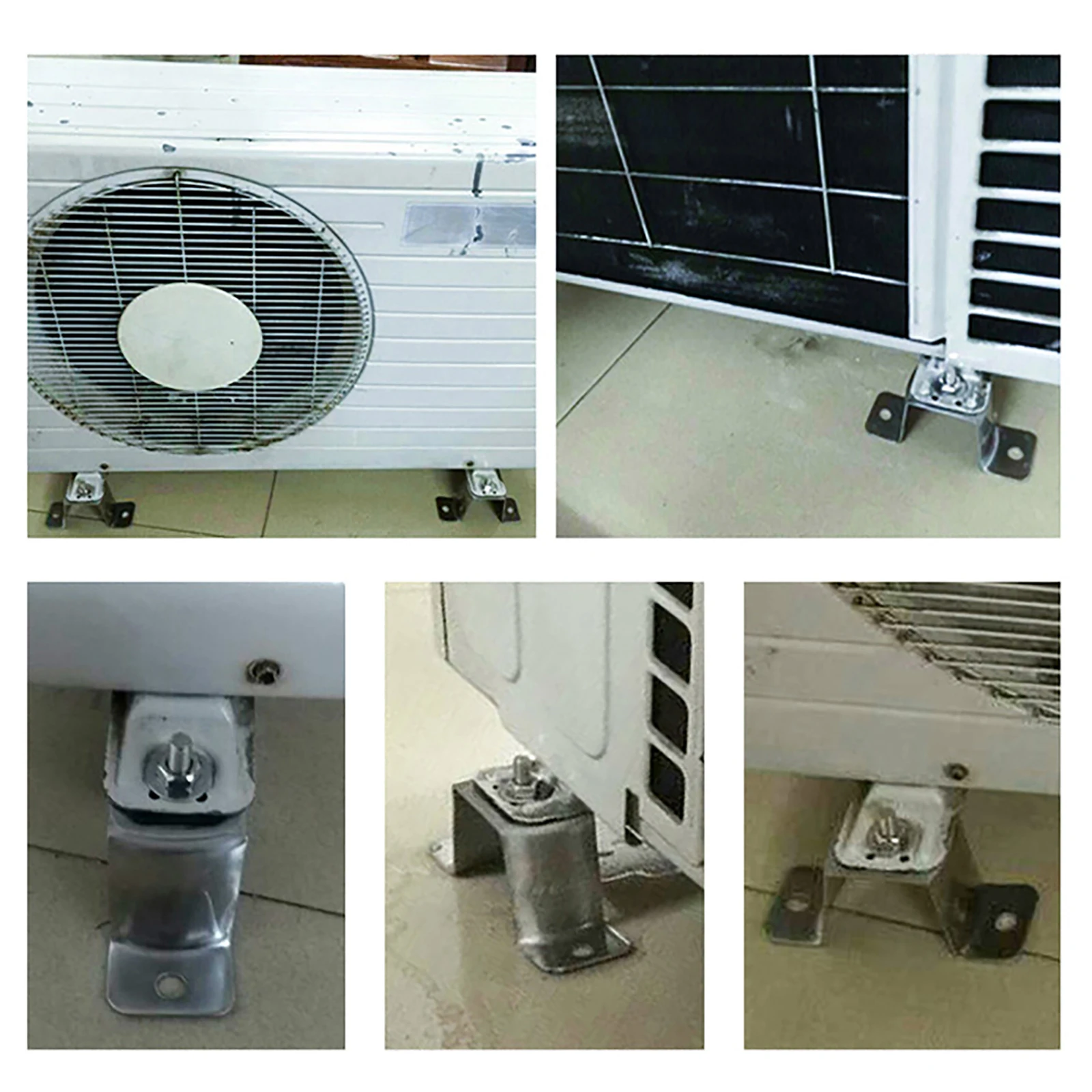 AntiVibration Air Conditioner Mounting Bracket ShockProof Pads Mounts