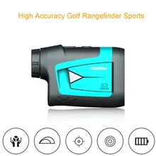 600 м 6X мини-измерительный инструмент для охоты ик Высокая точность оптический уклон компенсация дальномер Спортивное сканирование Гольф дальномер