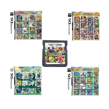 

New Super All in 1 DS Video Game Cartridge Console Card Compilation for Nintendo DS 3DS 2DS
