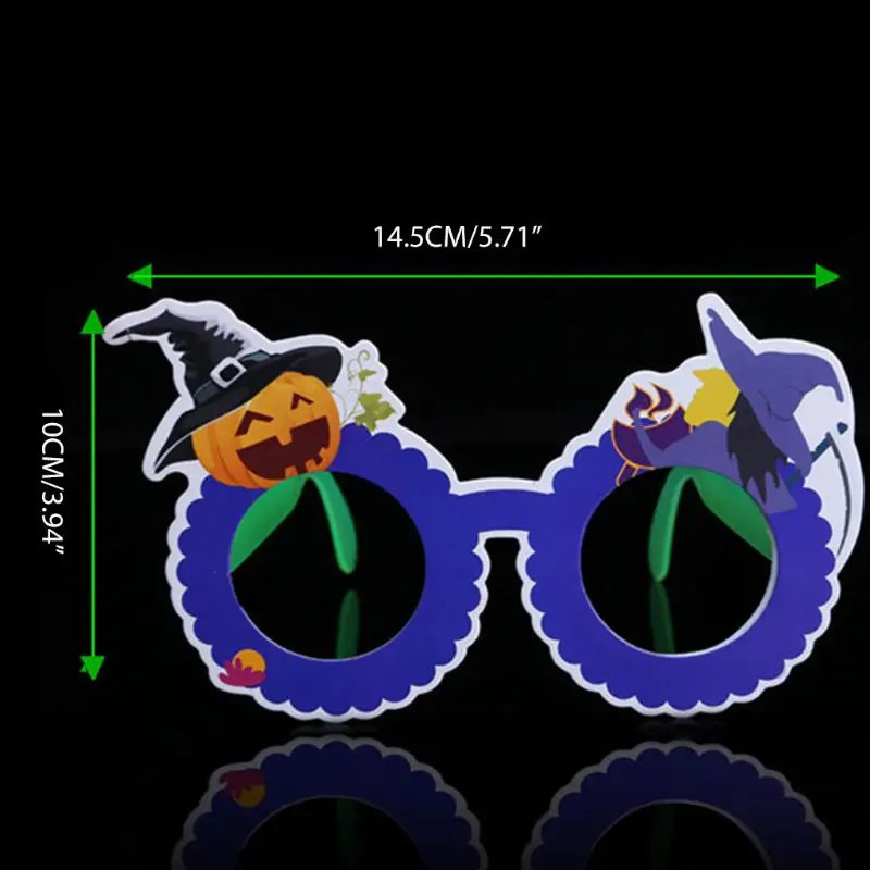 Новый Хэллоуин Тыква очки из стекла рамка детский сад подарки личности Творческий Забавный тупой реквизит E65D