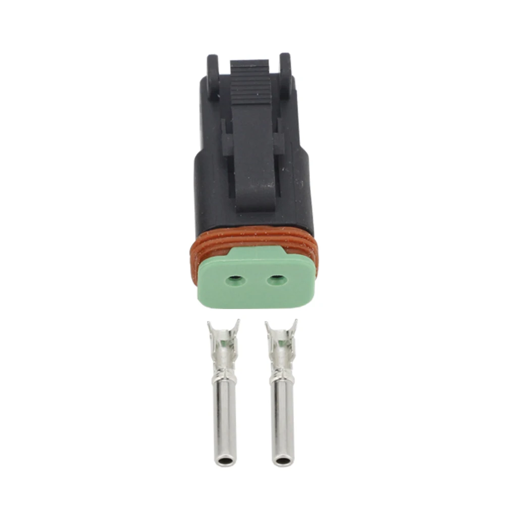 Черный 10 комплектов 2 Pin DJ3021Y 1.6 11/21 DT разъемы DT04 2P/DT06 2S автомобильный