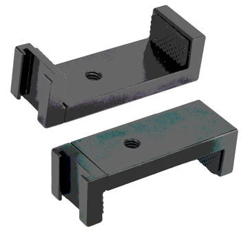 

New with hot shoe aluminum alloy mobile phone clip stretch metal clip flashlight microphone mobile phone live support accessorie