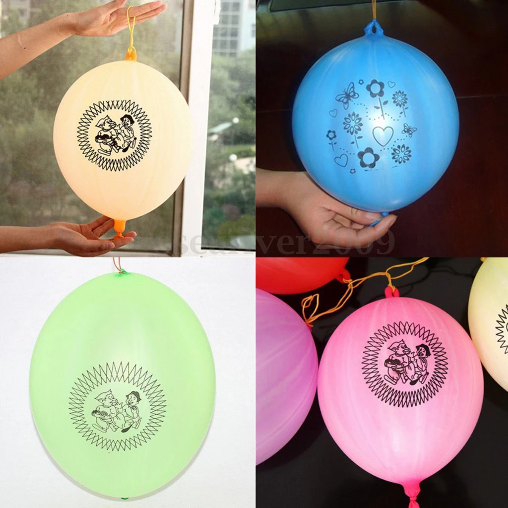 50pcs Large Punch Balloons Children Loot Goody Party Bags Pinnata Fillers Toys