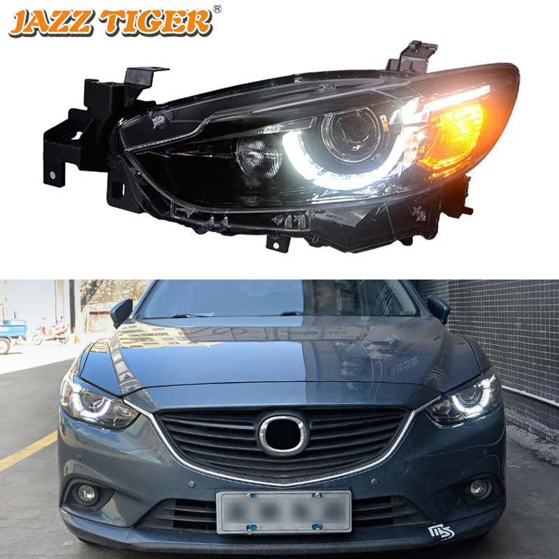 Джаз Тигр стайлинга автомобилей светодиодный DRL галогенный сигнал поворота