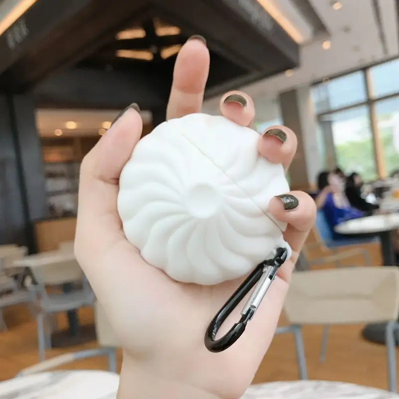 Чехол Bao Dim Sum для Airpods симпатичный чехол s Bluetooth беспроводная версия 1 2 |