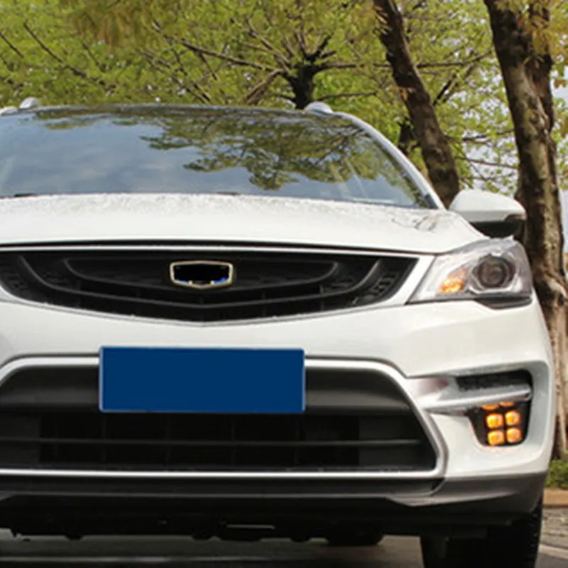 Для Geely Emgrand GS, Автомобильный светодиодный фонарь дневного света DRL