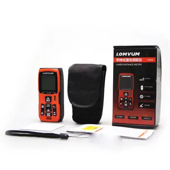 

Portable Handheld Digital Laser Rangefinder Distance Meter Measure Tape 40m Range Finder Area Volume Measure Diastimeter