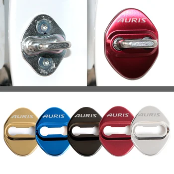 

Door Lock Cover sticker case for Toyota Auris 2007 2008 2017 Stickers Accessories Car-Styling