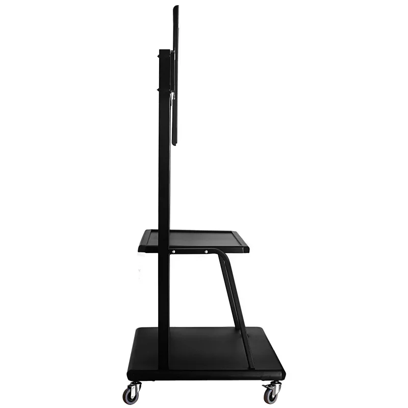 US $145.00 Adjustable Mobile Free Rotating Metal 5565inch Touch TV Floor Stand LCD Mobile TV Bracket