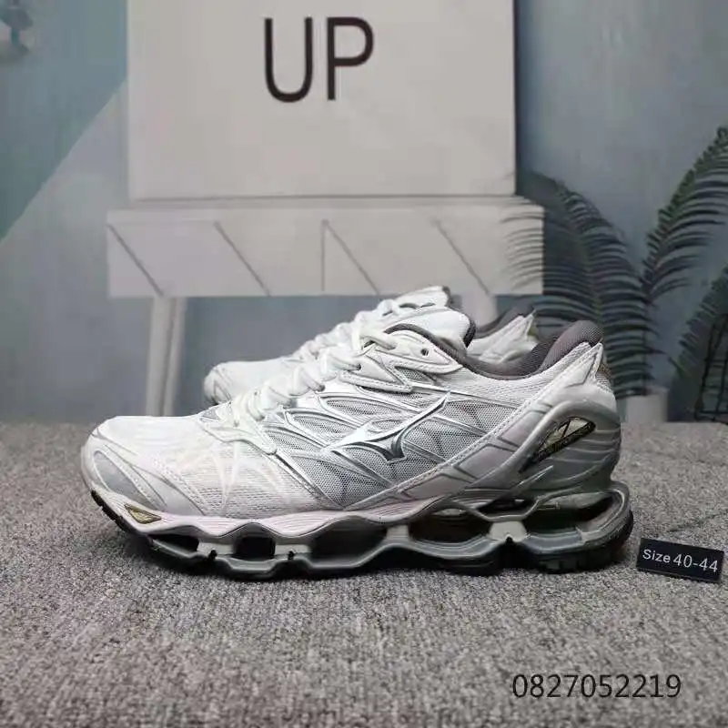 Mizunoer Wave Prophecy 7 Professional Мужская обувь Tenis кроссовки для улицы, тяжёлая атлетика, спорт, со шнуровкой; zapatillas hombre deportiva; сезон весна-осень 45 - Цвет: 09