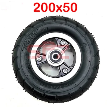 

Electric Scooter 8 Wheel 200x50 Solid Tire With Alloy Hub fit for Electric Scooter Electric Vehicle