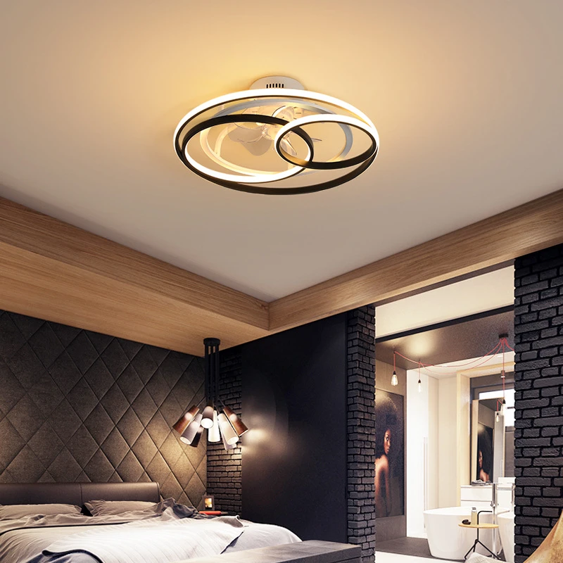 belasting Drijvende kracht Verschrikking Moderne Minimalistische Ventilator Licht Led Plafondlamp Onzichtbare  Slaapkamer Restaurant Creatieve Persoonlijkheid Hotel Decoratieve  Lampen|Plafondventilator| - AliExpress