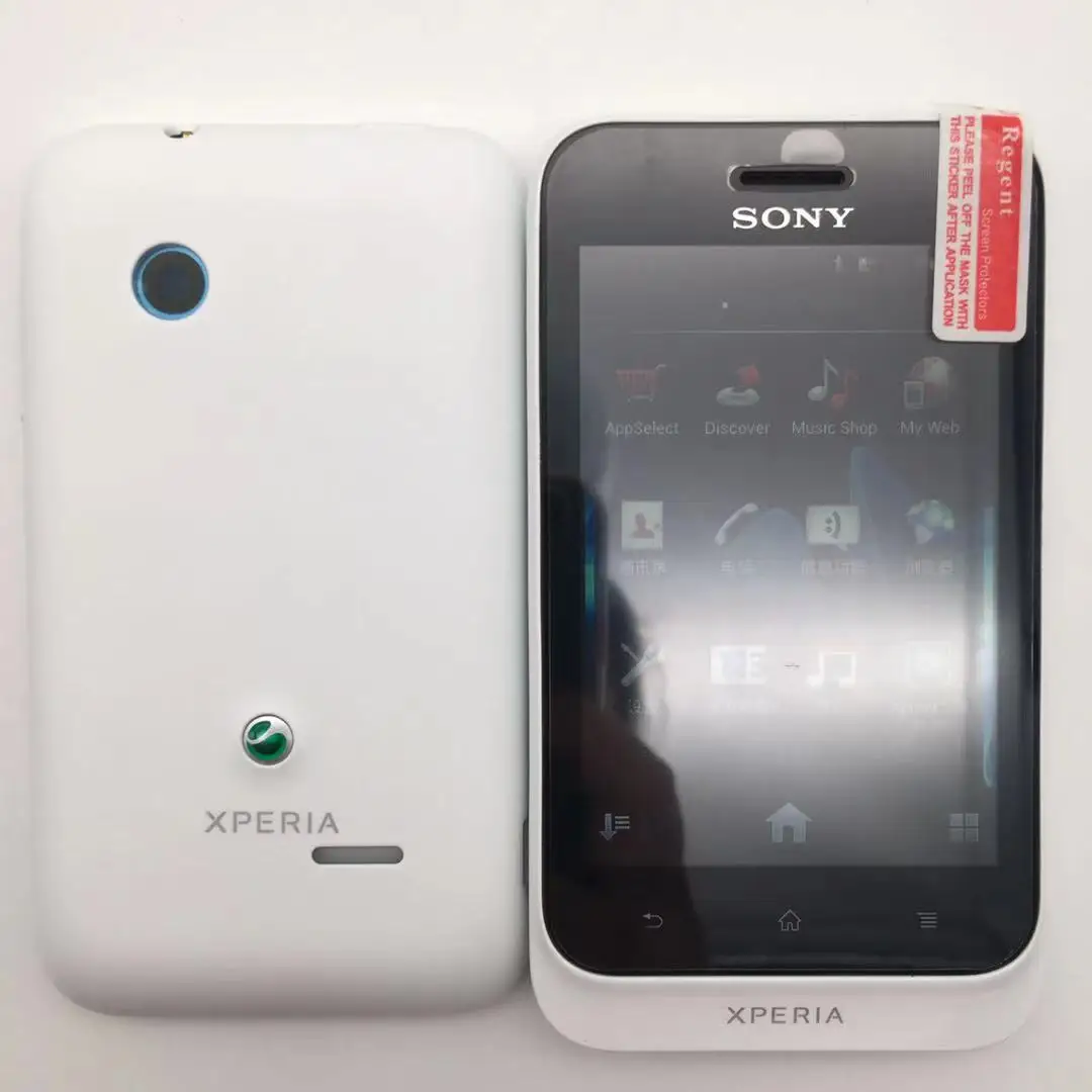 Cordelia Misverstand vier keer Sony Xperia tipo ST21 ST21i Refurbished Original GSM 3.2"inch 3G 3MP GPS  WIFI Android Smartphone 512 RAM 1500 mah 480p Cellphone|Cellphones| -  AliExpress