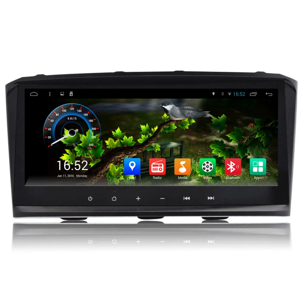 Автомагнитола 2 Din с четырёхъядерным процессором Android 1280*480 DVD GPS навигацией для Toyota