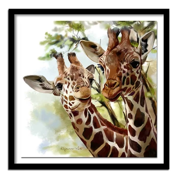 

Full Square/Round Drill 5D DIY Diamond Painting "Animal giraffe" 3D Embroidery Cross Stitch Home Decor Gift A00961