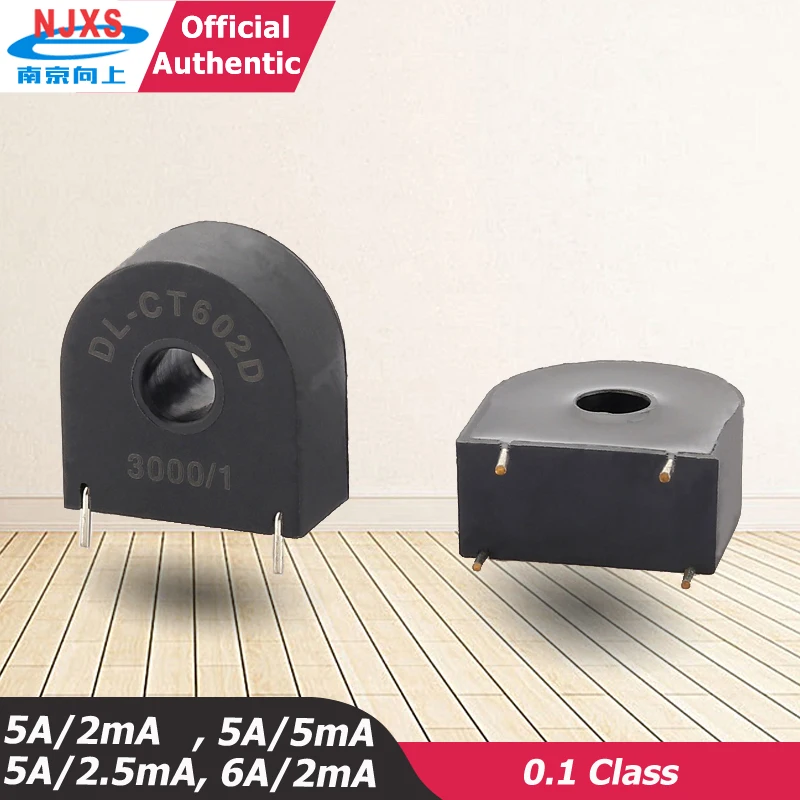 Precision Miniature Micro Current Transformer 50A/20mA 60A/20mA 30A/20mA Mini Coil AC CT pcb mount current transformer 2500:1 |