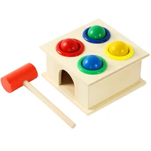 Практическая игра нетоксичные обучения детей раннего образования интерактивные деревянные игрушки хит хомяк Забавный домашний подарок легко применять навыки