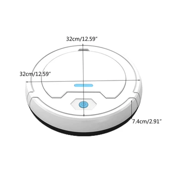 

Robot Vacuum Cleaner Smart Sweeper 1800 Pa Strong Suction Automatic Cleaning M2EE