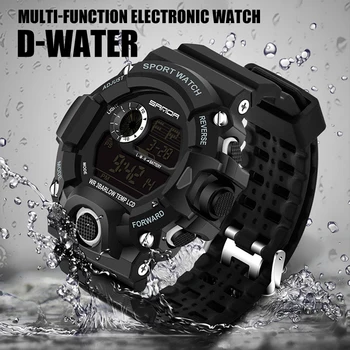 

New Fashion smart Watch Men & Dive Fitness 30M Waterproof with Backlight for Climbing with LED Digital Watches & Sports Watches
