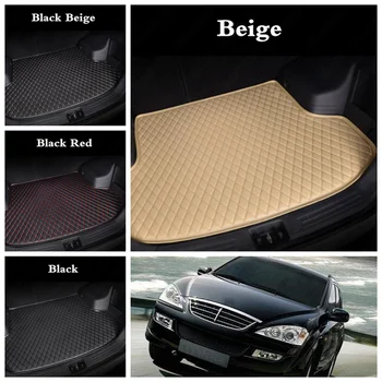 

Car Cargo Trunk Boot Liners for SsangYong Rodius ActYon Kyron Rexton Chairman KorandoTivoli Leather Car Boot Protector Liners