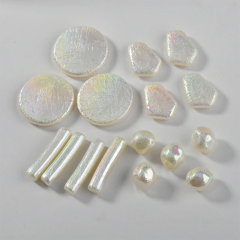 6 шт. круглые серьги гвоздики с жемчугом|Ювелирная фурнитура и компоненты| |