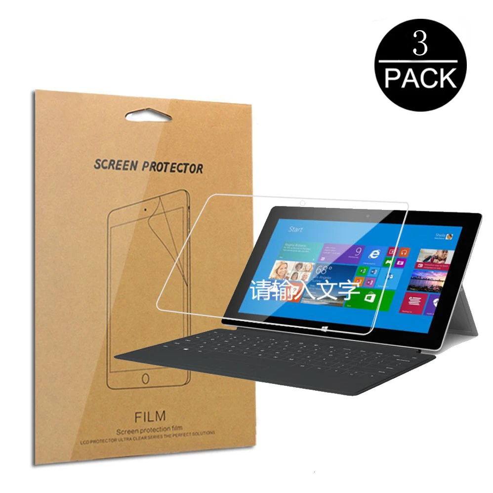3 шт. защитная пленка для экрана Microsoft Surface Pro 7 6 5 4|Защитные экраны планшеов| |