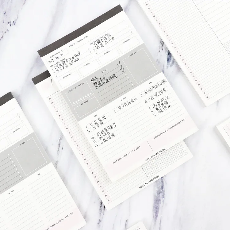Harphia Month Weekly checklist Mini Memo Notes назначение контрольный список для дома офиса школы