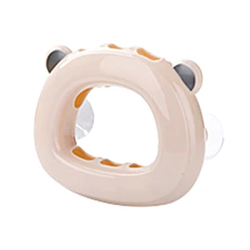 

Toothbrush Holder Wall-Mounted Suction Holder rack Space Saving bathroom rack Dust-proof Toothbrush rack Bathroom Accessories