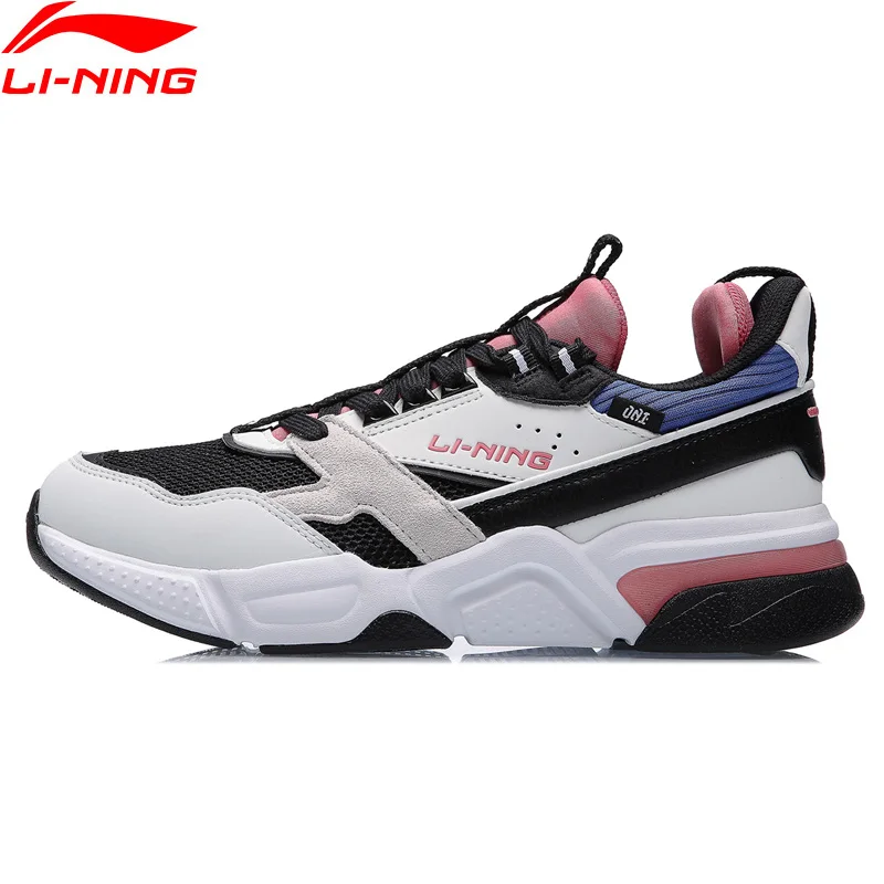 Cheap (Clearance)Li-Ning Women 001 CLASSIC Lifestyle Shoes Comfortable Retro LiNing Leisure Sport Dad Shoes Walking Sneakers AGCR032