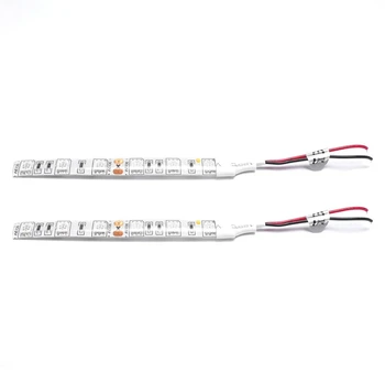

20Pcs 10cm Waterproof 5050 Led Strip Lights Dc 12V Caravan Boat Car Blue & Warm White