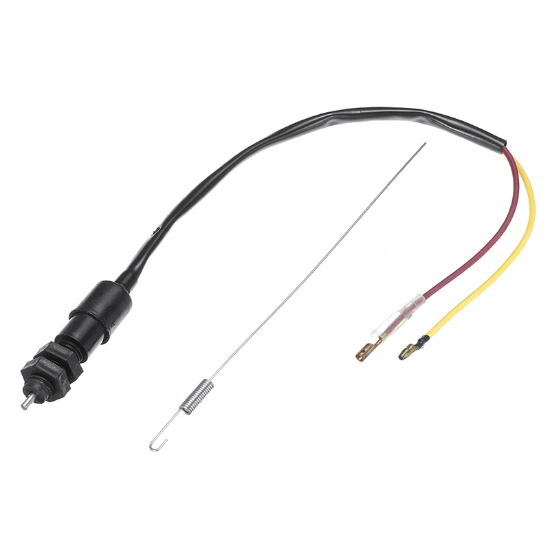 Mayitr 1set Universal Motorcycle Rear Brake Light Switch + Spring