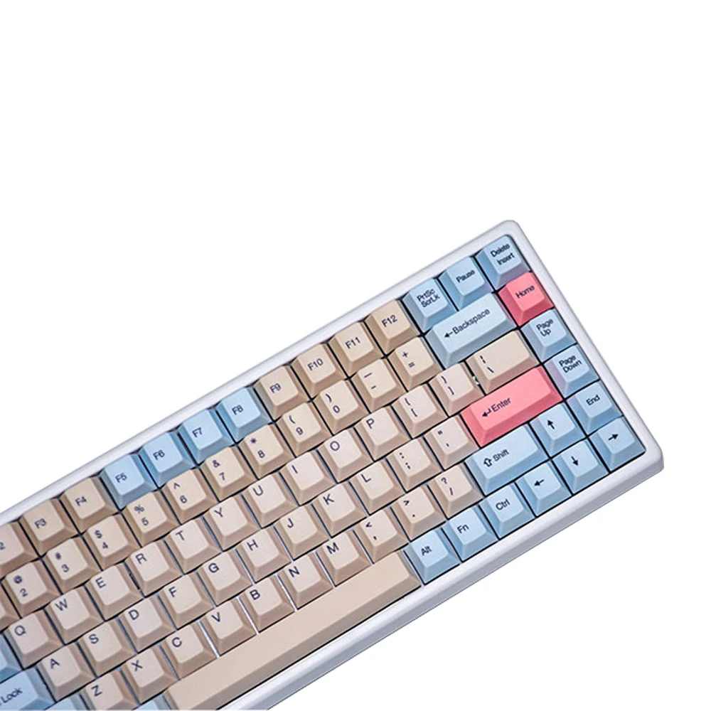 Набор клавиш 92 PBT для 68 84 65% 75% механическая клавиатура Tada68 Nj68 Keycool KBD75 Cherry или Clone