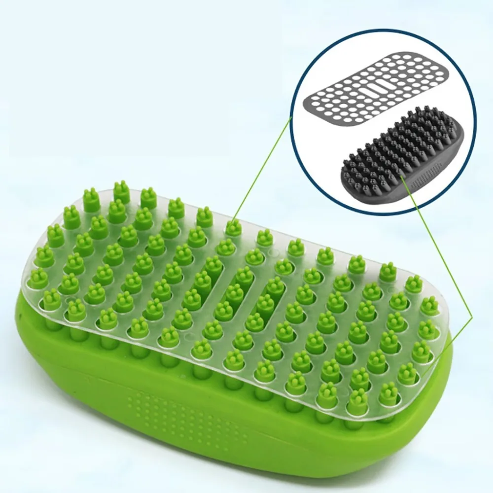 3-In-1 Bath Brush,Grooming Brush,Massager,Grooming Brush  - Dog Deshedding Brush Gently Removes Loose Hair The Best Gift (7)