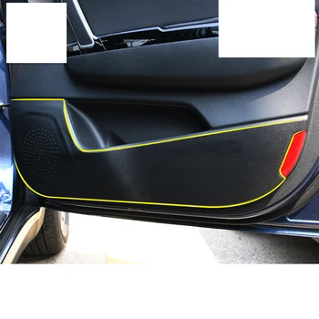 

Lsrtw2017 Car Inner Door Co-pilot Storage Anti-kick Mat for Kia Kx5 Sportage Forte Rio 2016 2017 2018 2019 2020 Accessories