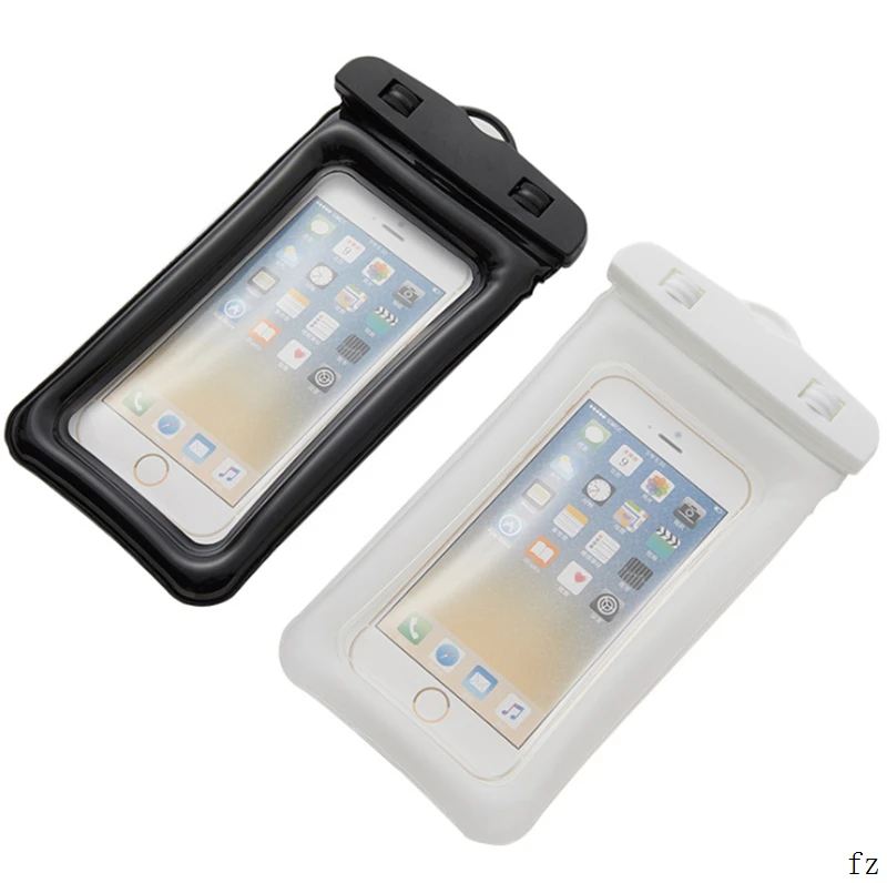 200 Pcs Waterproof Swimming Bags for Phone Underwater Pouch Phone Case Cover for Cell Phone 3.5-6Inch