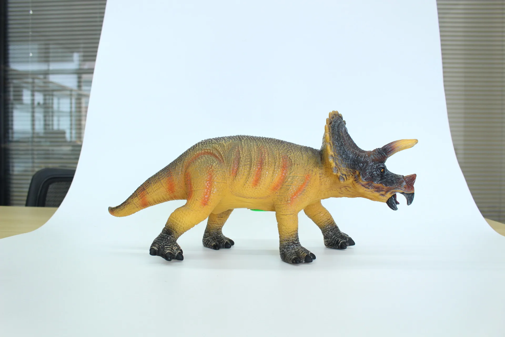 Модель Мягкий Silcone Экстра большой звук делая динозавр игрушка Дети T-Rex модель животного набор виниловая игрушка для мальчика