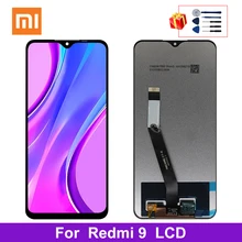 Original para xiaomi redmi 9 display lcd 9a digitador da tela de toque peças reposição para redmi 9c lcd m2004j19g montagem peças