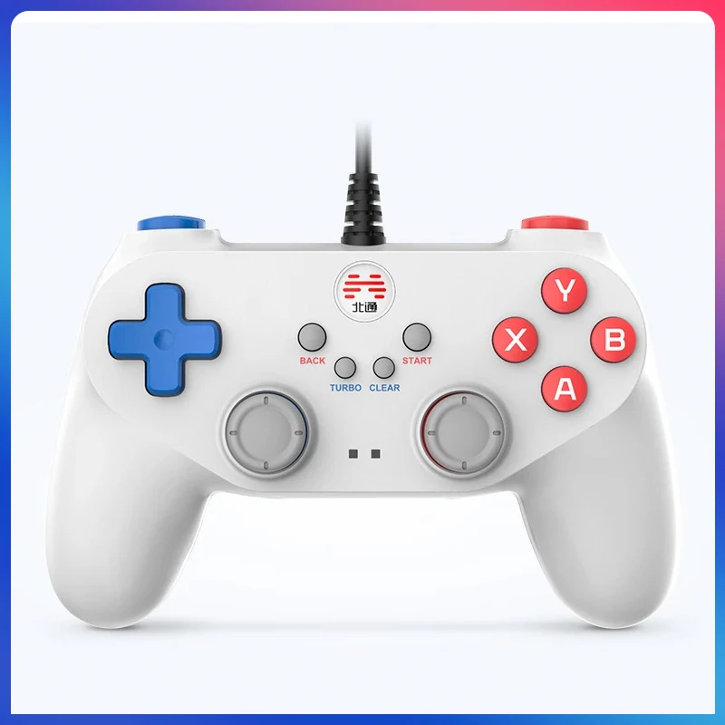 Betop D2E Gamepad Cablato Per Ps3/Pc/Tv Box/Ps4/Steam/Super Console X Mini Pc Controller Di Gioco Maniglia Cablata Connessione Usb Joypad