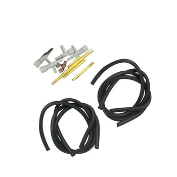 

4 Cylinder Fuel Vacuum Gauge With Extension Rods Motorcycle Tool Sync Carb Durable