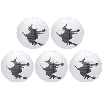 

5Pcs / 1Bag Decorations Multipurpose Paper Lanterns for Halloween