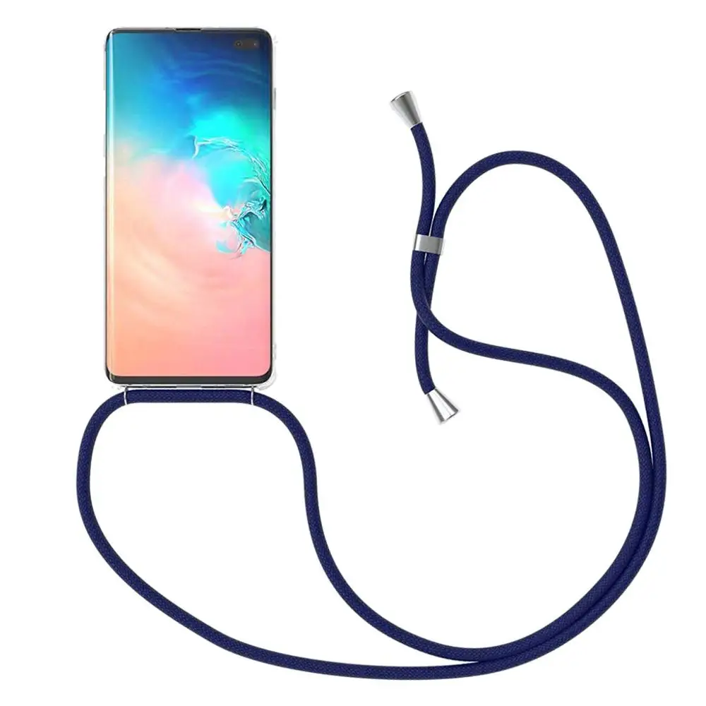 E Mnycxen чехол для Samsung Galaxy S8/S8 Plus S 8 S8Plus S8+ Plus чехол Coque нашейные Ремешки ремень выдвижной струны Чехлы Fundas - Цвет: E