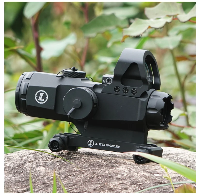 LEUPOLD HAMR комбинированный красный точечный голографический прицел 4 раза