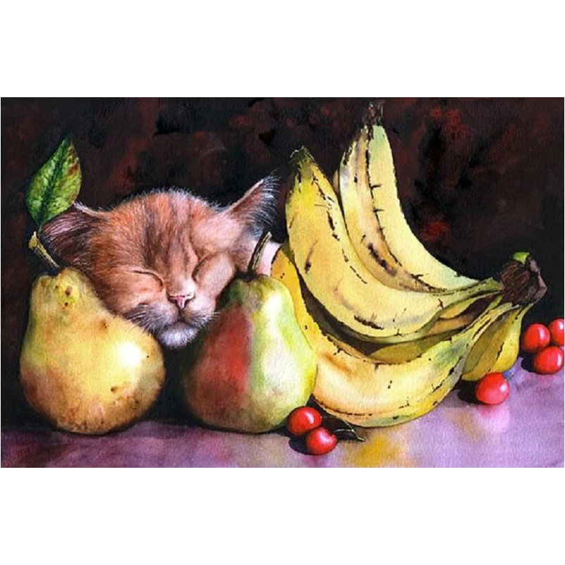 banana cat painting