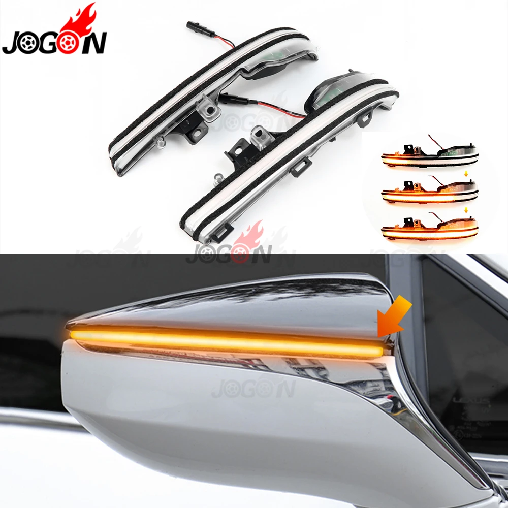 LED Dynamic Turn Signal Side Mirror Sequential Indicator Blinker Light For Lexus ES XZ10 UX ZA10 RC F LC Z100 2019 2020 | Автомобили и