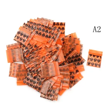 

100Pcs Small Plastic Zipper Bag Ziplock Bag Ziplock Pill Packaging Pouches Mini Zip lock Bags Plastic Packaging Bags