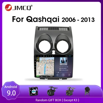 

JMCQ Android 9.0 T3L Car Radio For Nissan Qashqai 1 J10 2006-2013 Multimidia Video Player Navigation GPS 2Din 2+32G Split Screen