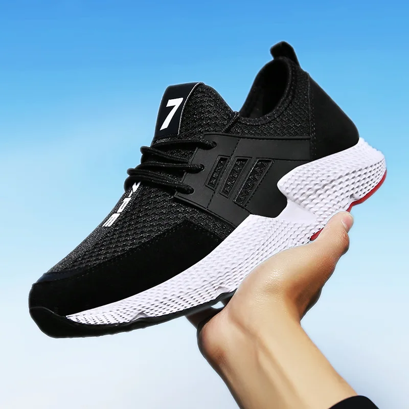 

2017 Spring And Summer New Style Fly Woven MEN'S Shoes Trend Men Net Cloth Casual Shoes Breathable Sports MEN'S SHOES