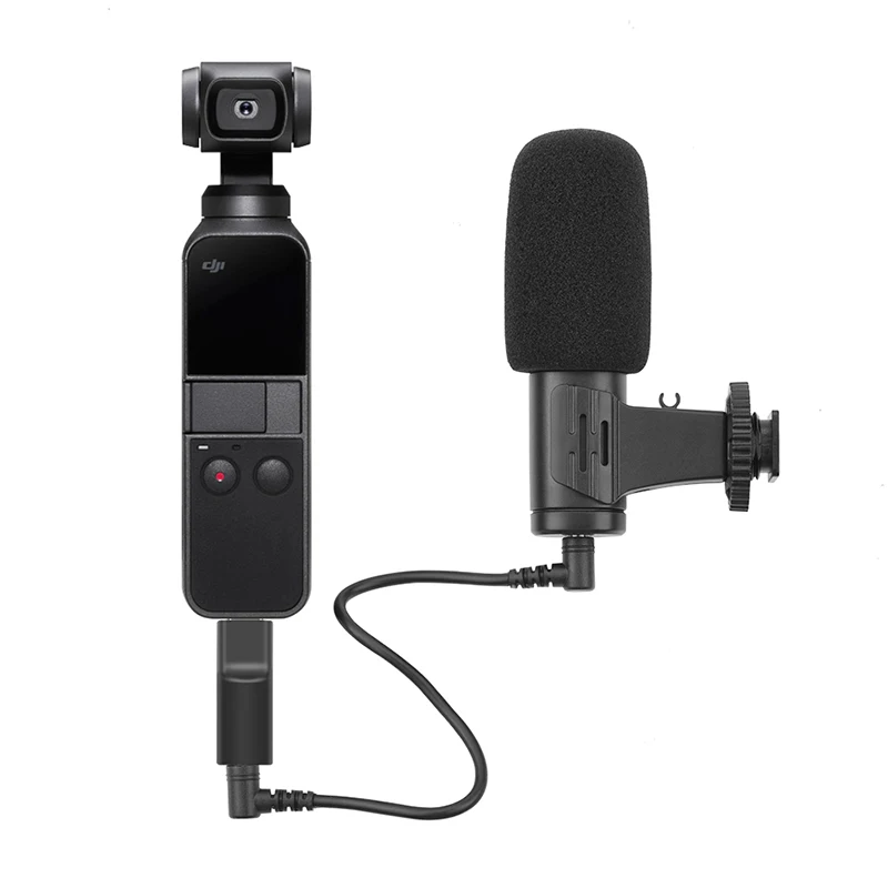 3,5 мм аудио адаптер для DJI Osmo Карманный поддерживает внешний 3,5 мм микрофон для более высокого качества записи Расширения Аксессуары