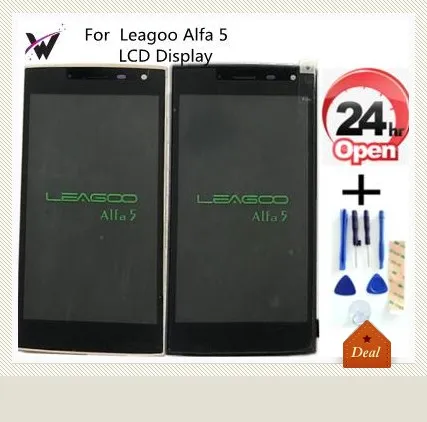 Для Leagoo Alfa 5 ЖК-дисплей сенсорный экран дигитайзер Запасные части для телефона